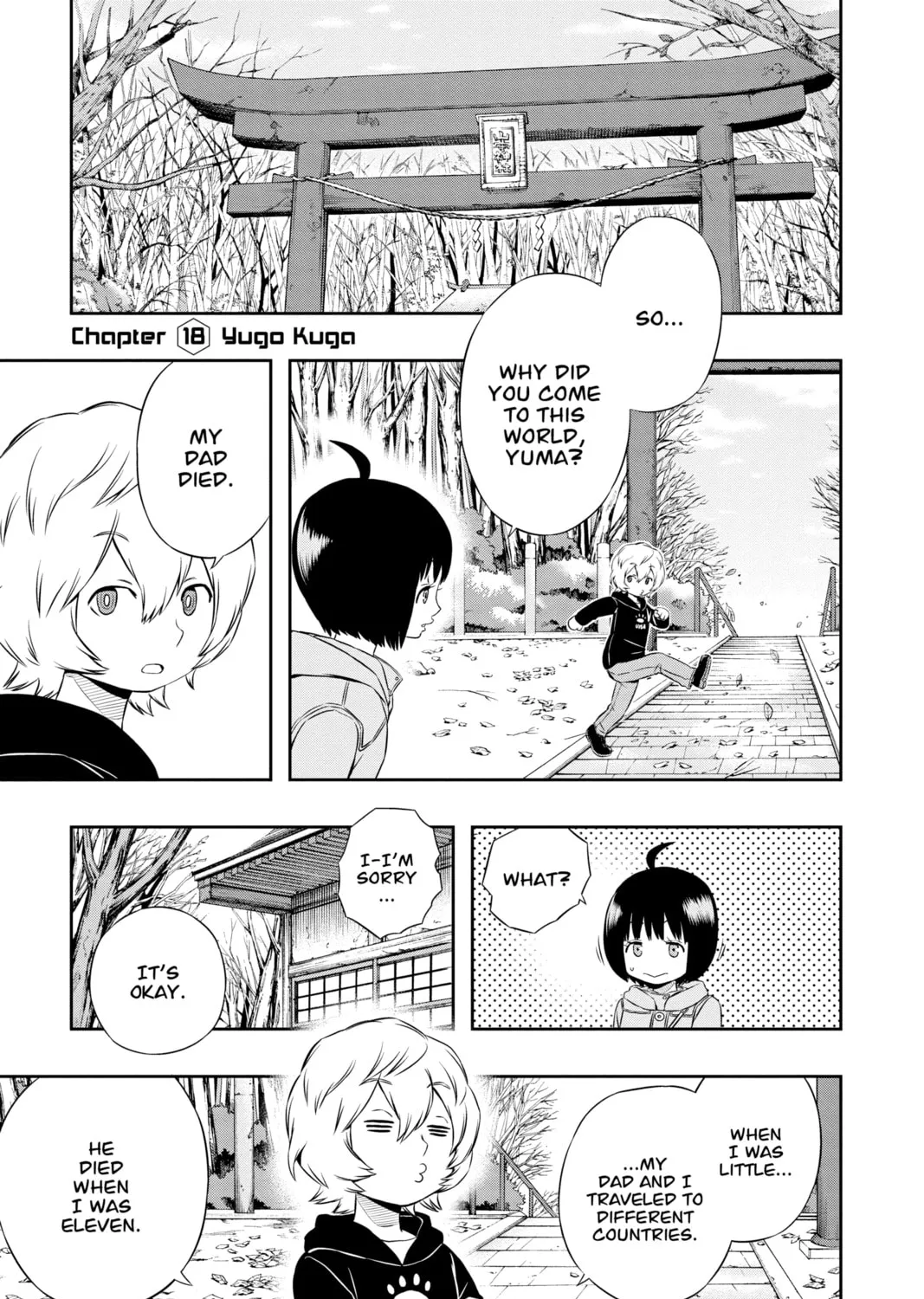 Read World Trigger chapter 18 image 0 on Lezhin