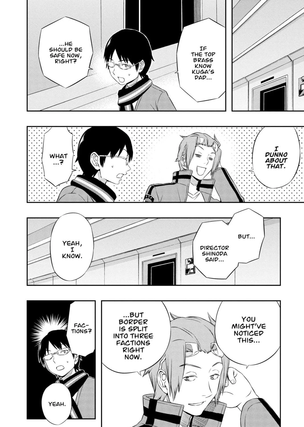 Read World Trigger chapter 18 image 18 on Lezhin