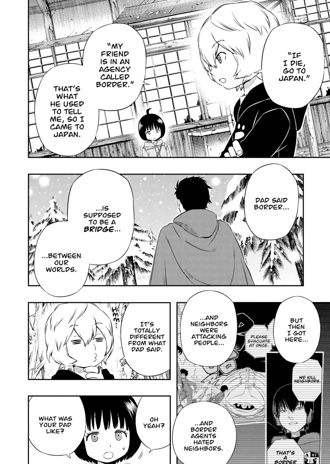 Read World Trigger chapter 18 image 2 on Lezhin