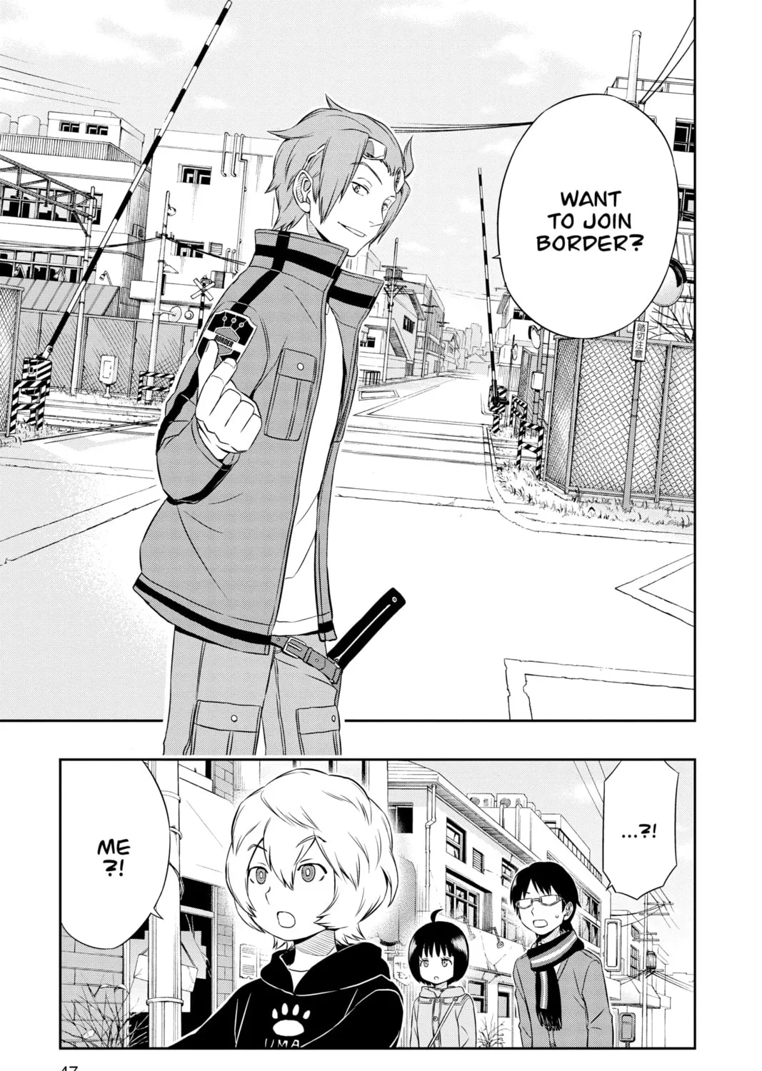 Read World Trigger chapter 18 image 36 on Lezhin
