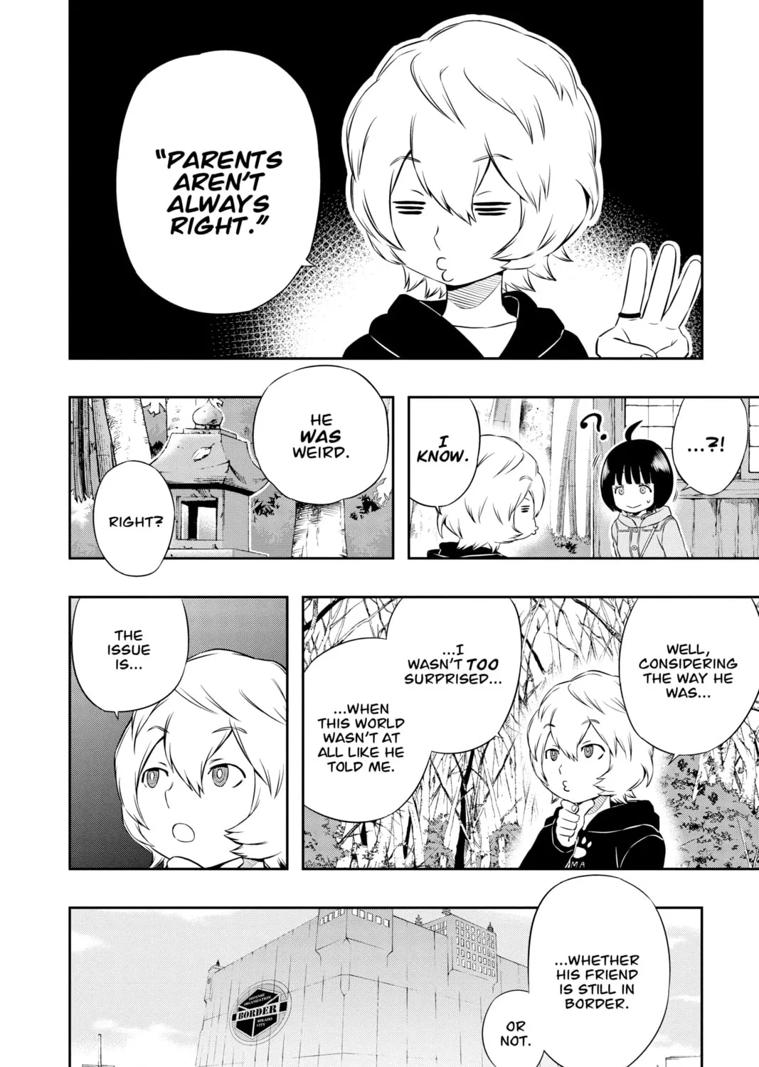 Read World Trigger chapter 18 image 6 on Lezhin