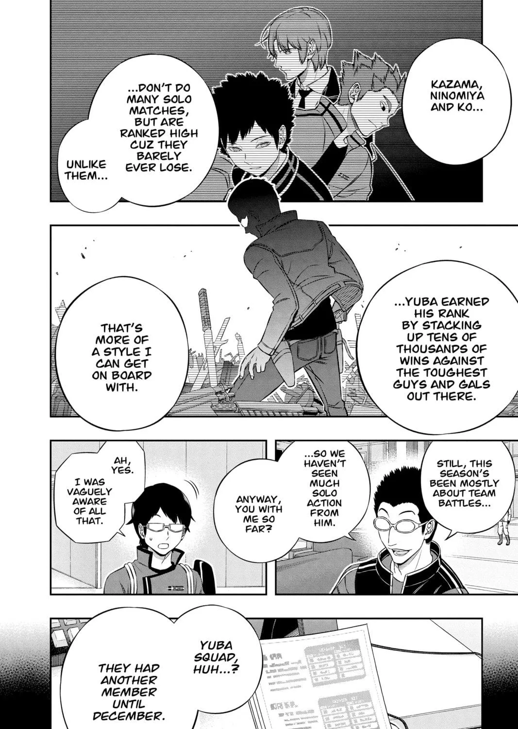 Read World Trigger chapter 180 image 10 on Lezhin