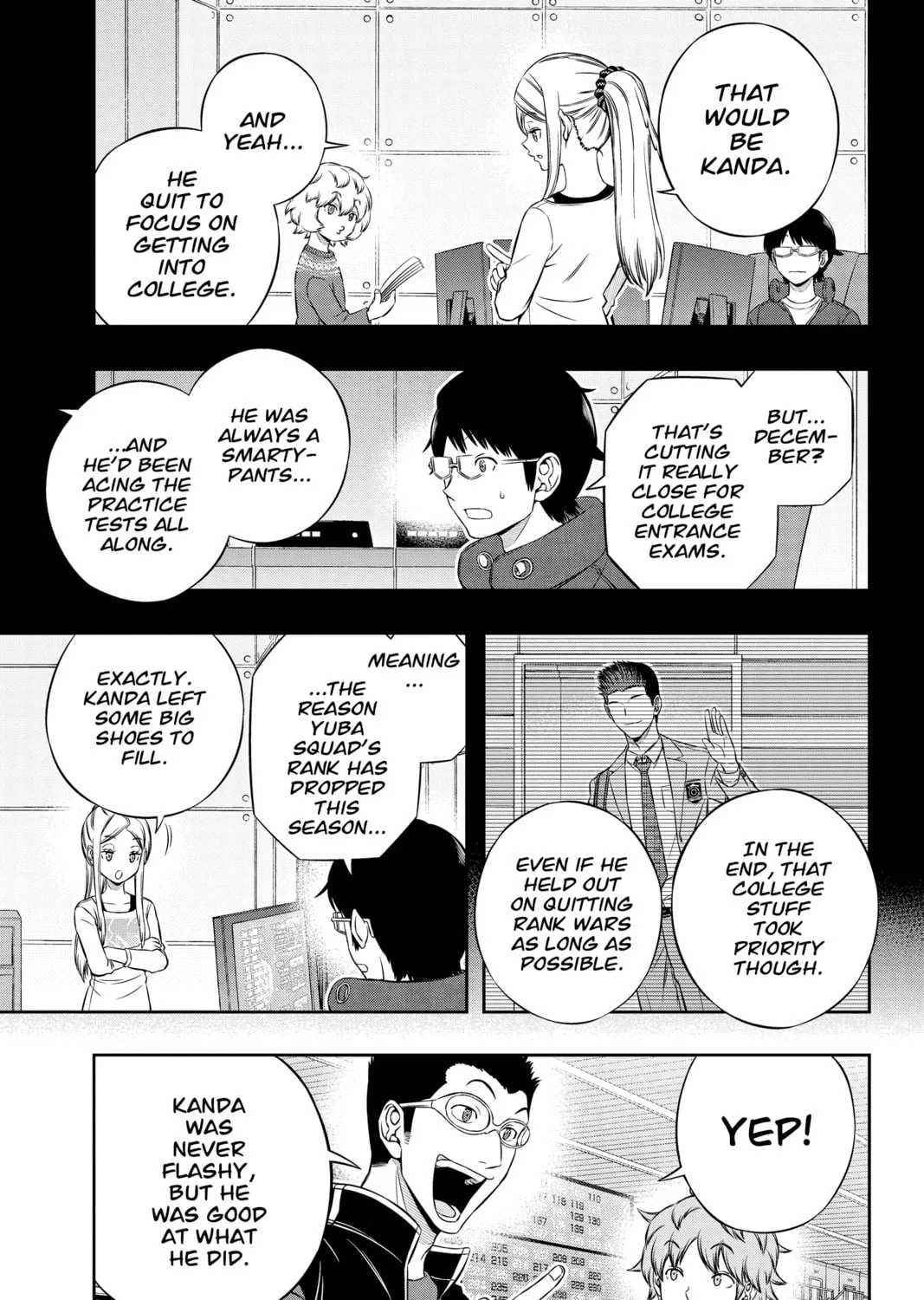 Read World Trigger chapter 180 image 12 on Lezhin
