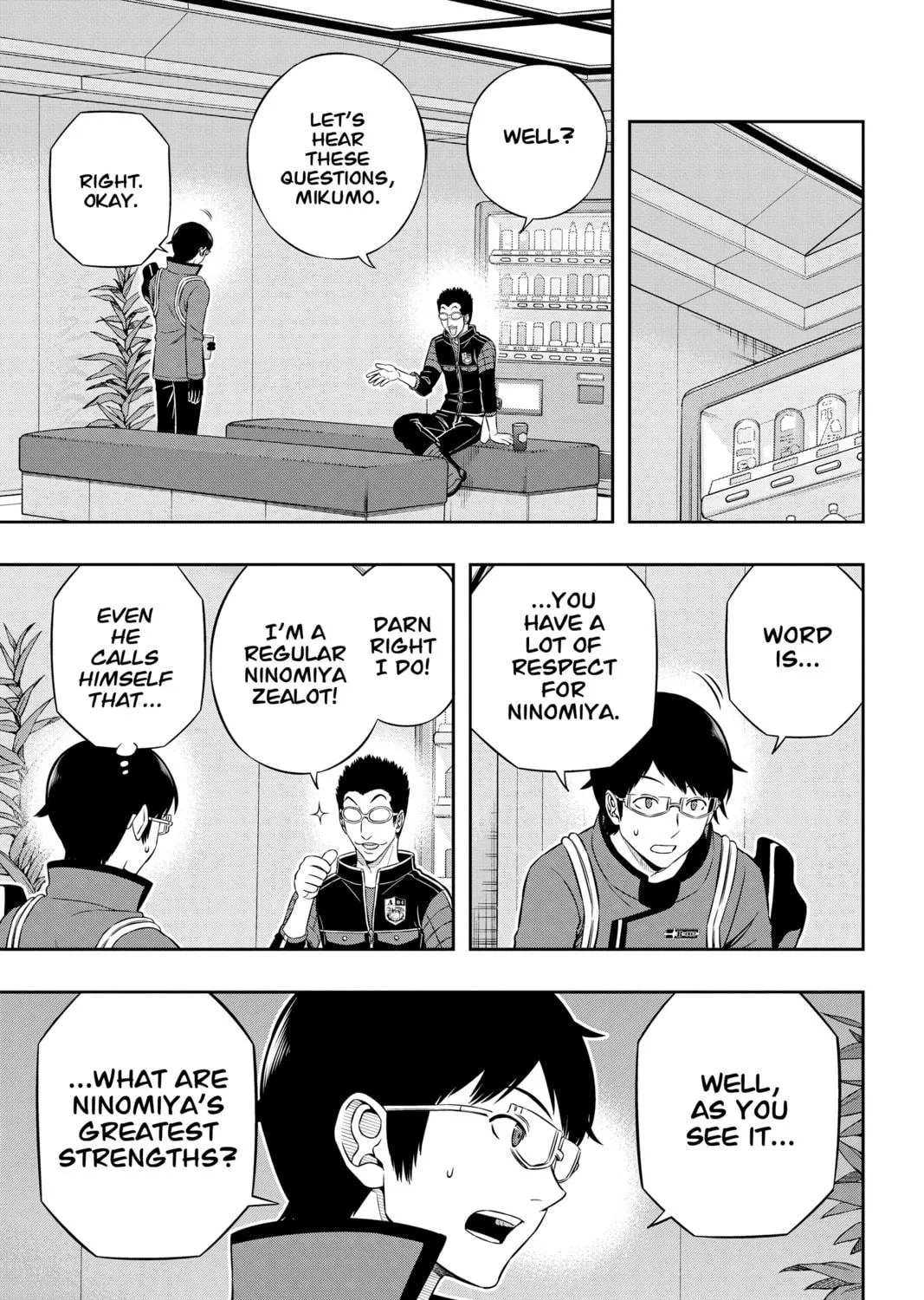 Read World Trigger chapter 180 image 16 on Lezhin