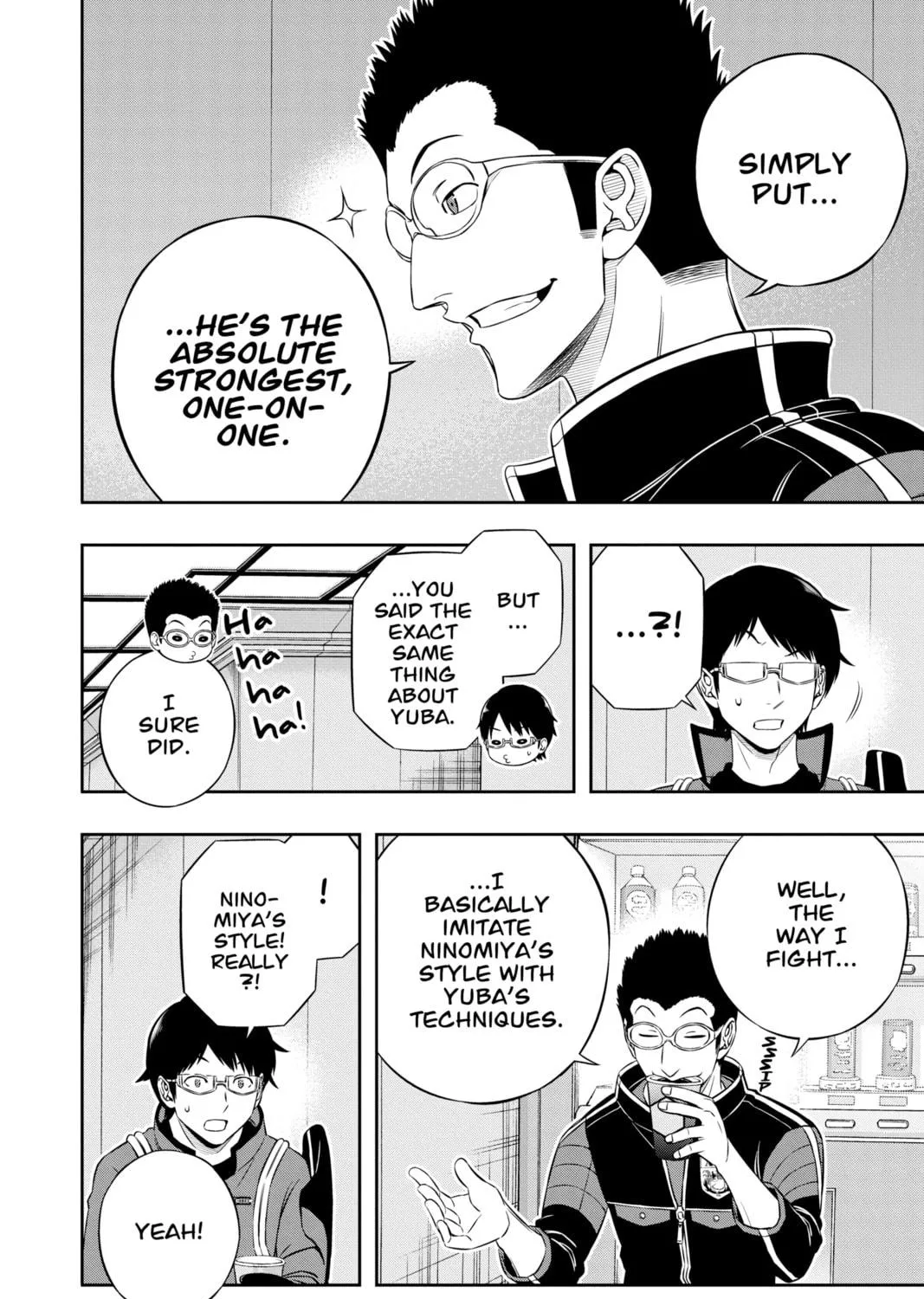 Read World Trigger chapter 180 image 18 on Lezhin
