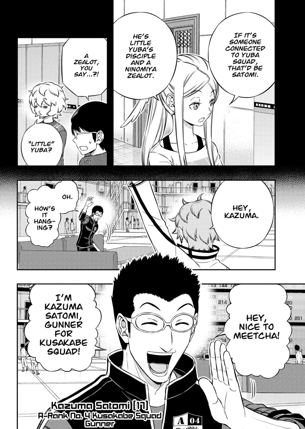 Read World Trigger chapter 180 image 2 on Lezhin