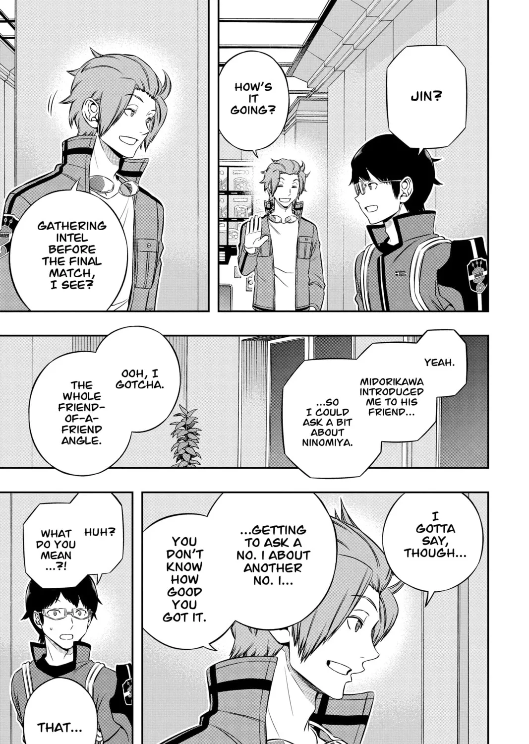 Read World Trigger chapter 180 image 36 on Lezhin