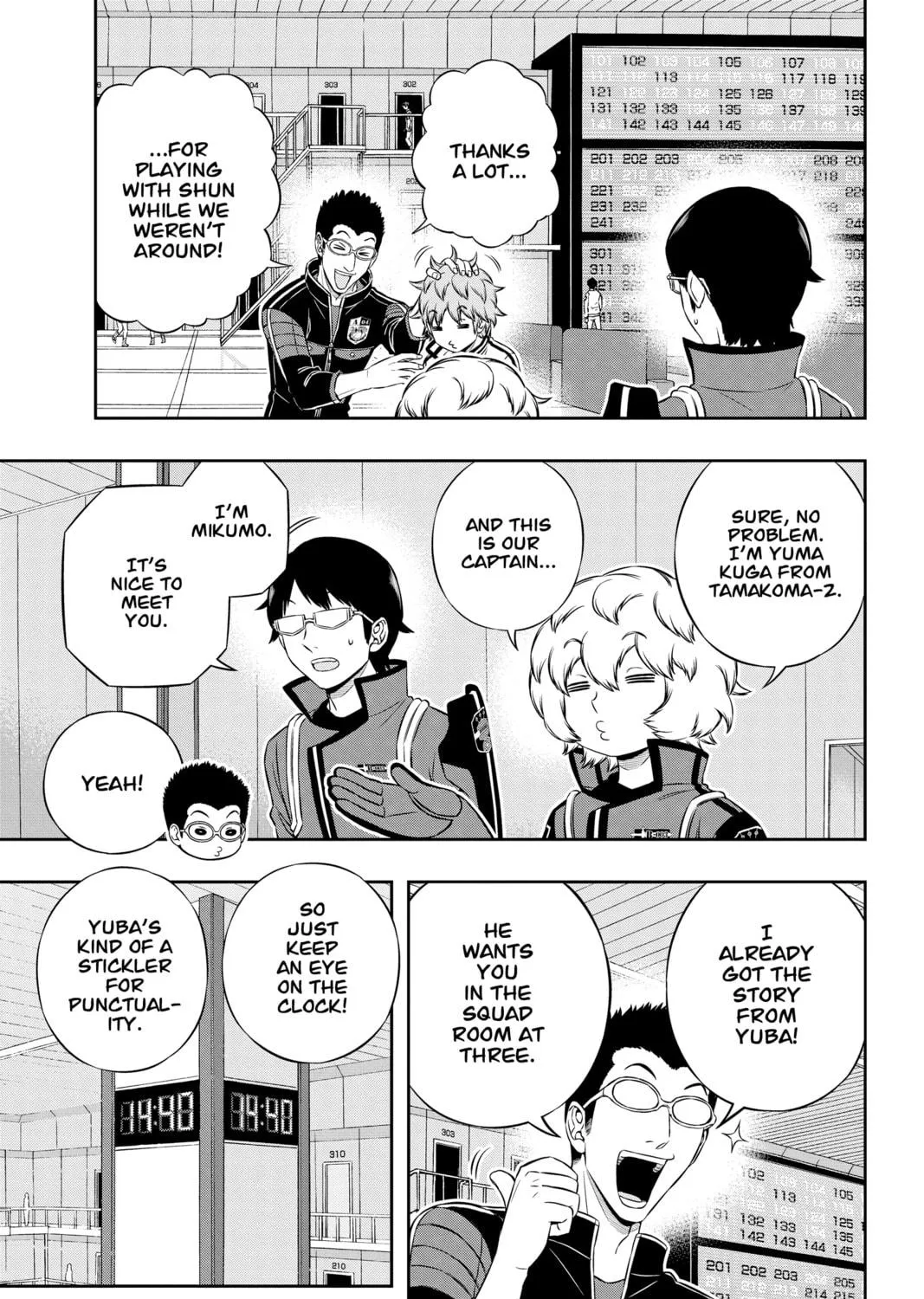 Read World Trigger chapter 180 image 4 on Lezhin