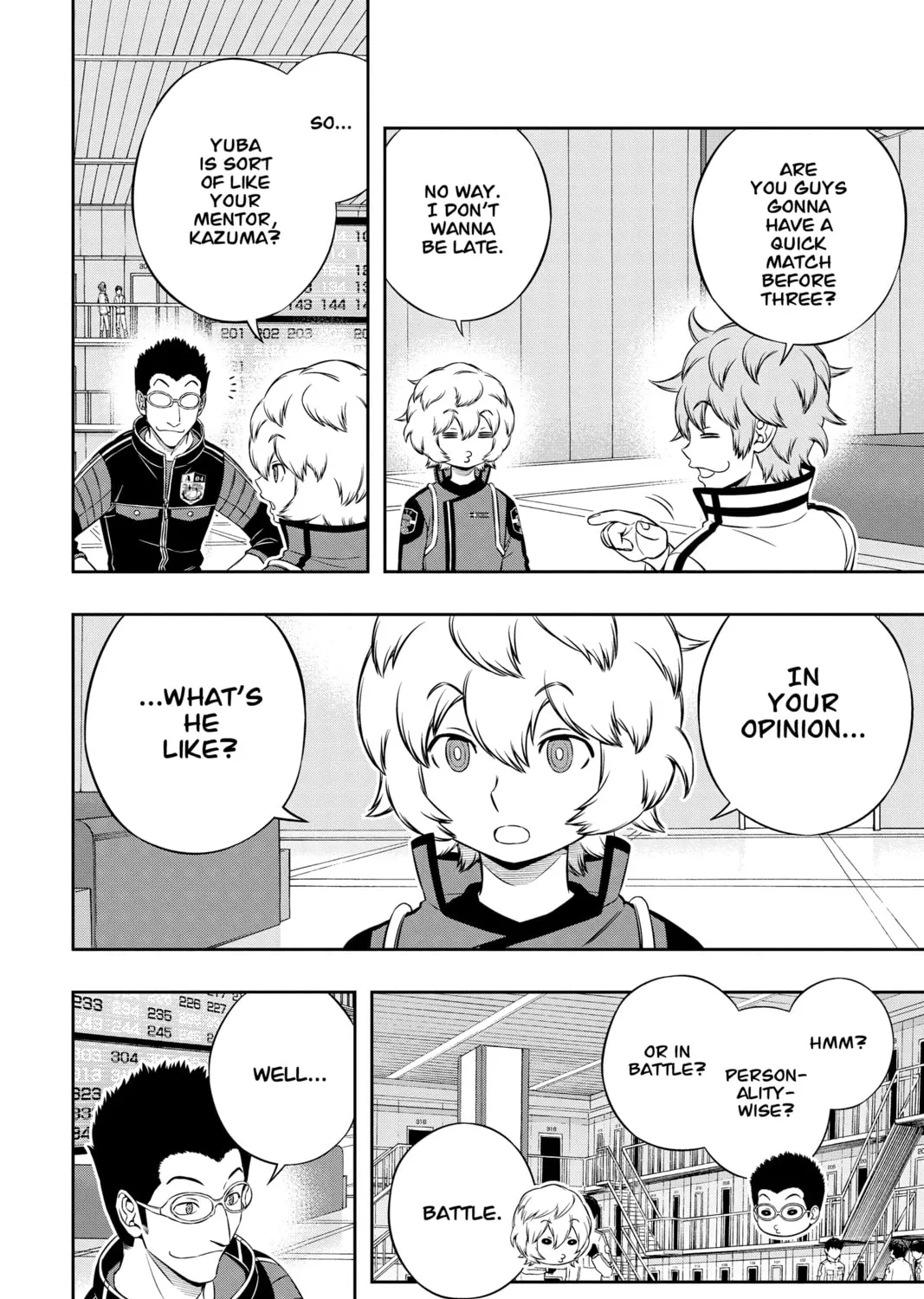 Read World Trigger chapter 180 image 6 on Lezhin