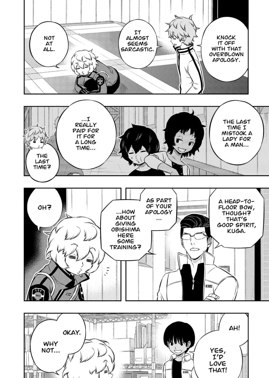 Read World Trigger chapter 181 image 10 on Lezhin