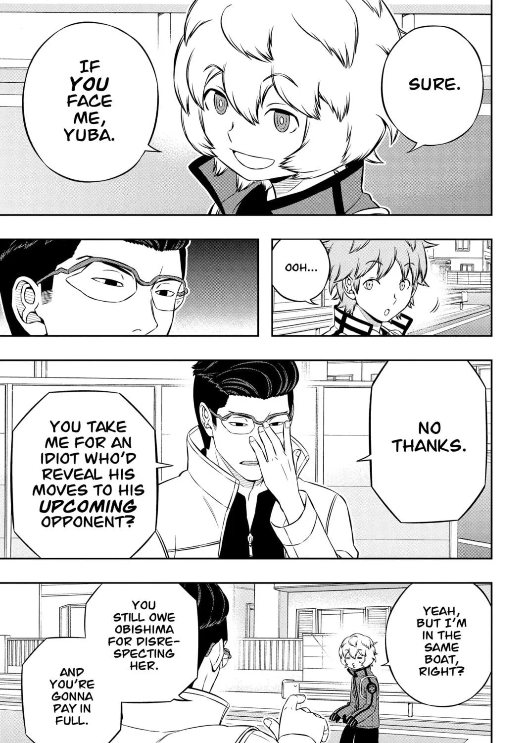 Read World Trigger chapter 181 image 16 on Lezhin