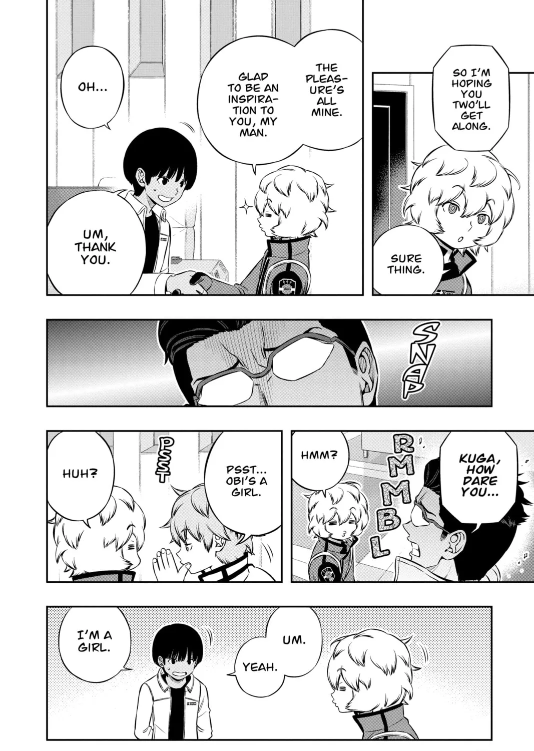 Read World Trigger chapter 181 image 6 on Lezhin