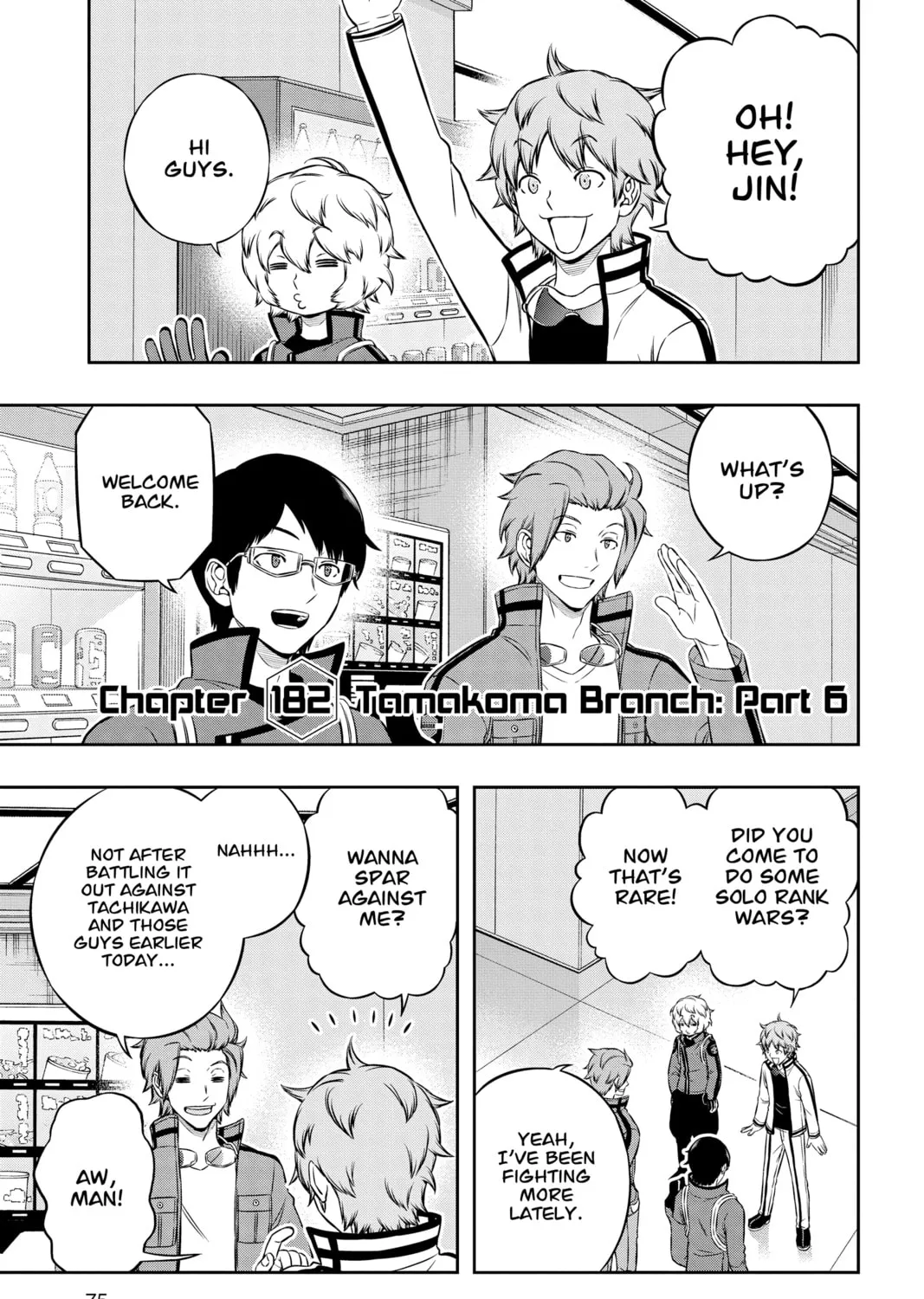 Read World Trigger chapter 182 image 0 on Lezhin