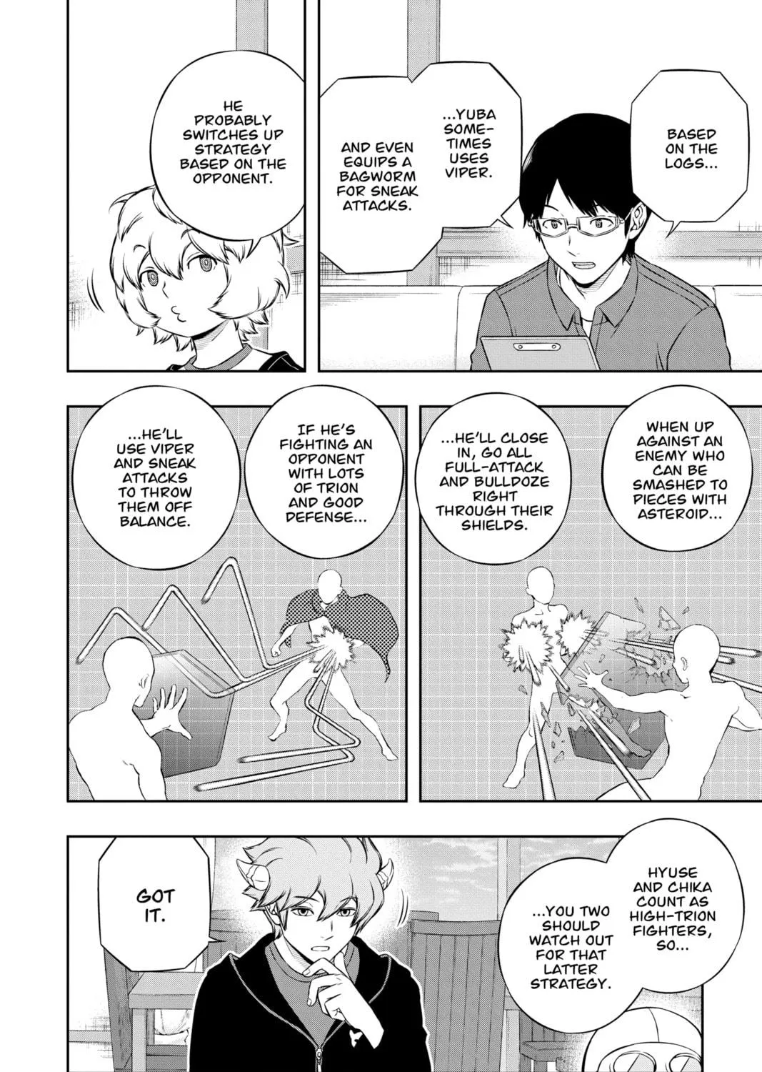 Read World Trigger chapter 182 image 10 on Lezhin
