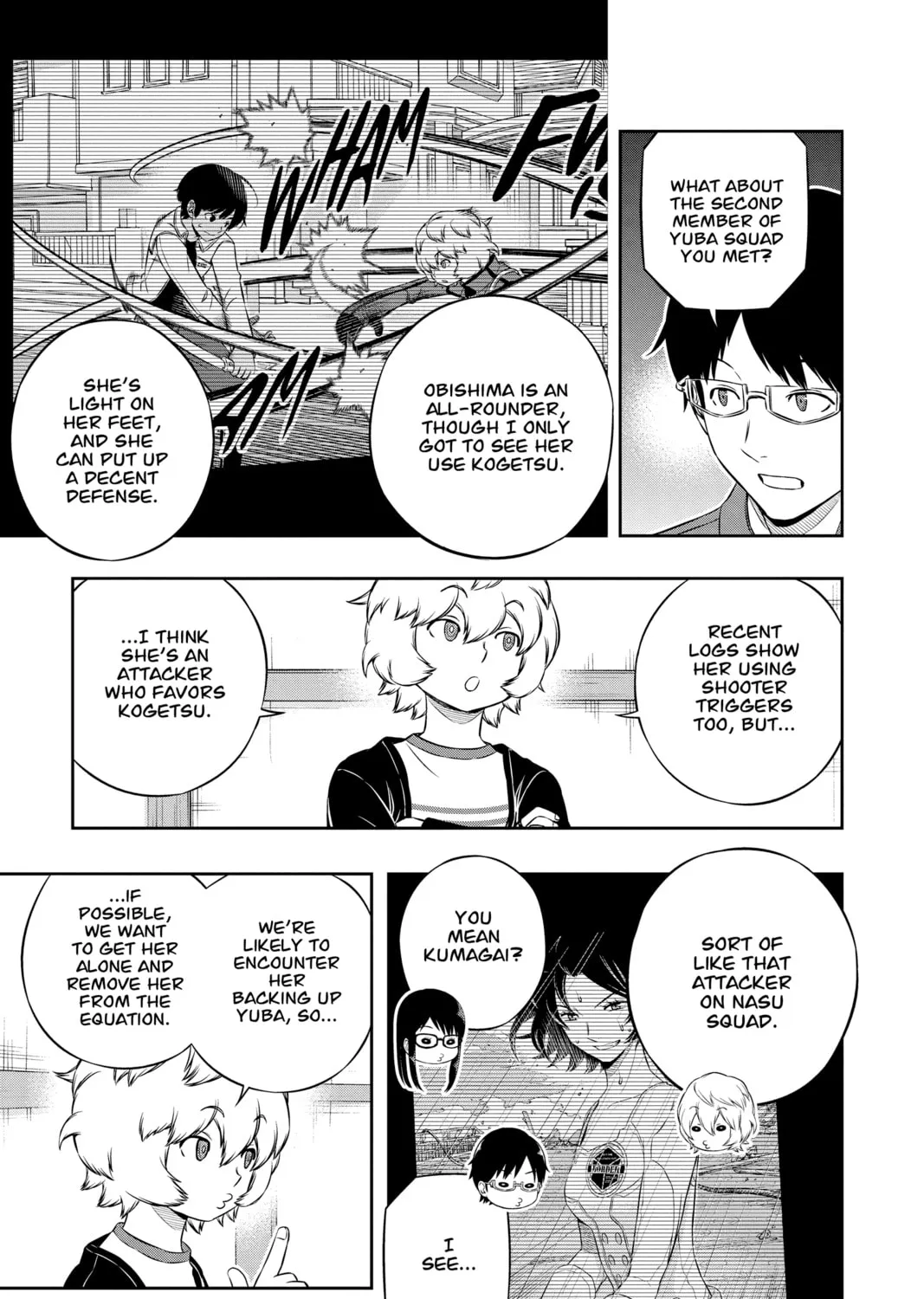 Read World Trigger chapter 182 image 12 on Lezhin