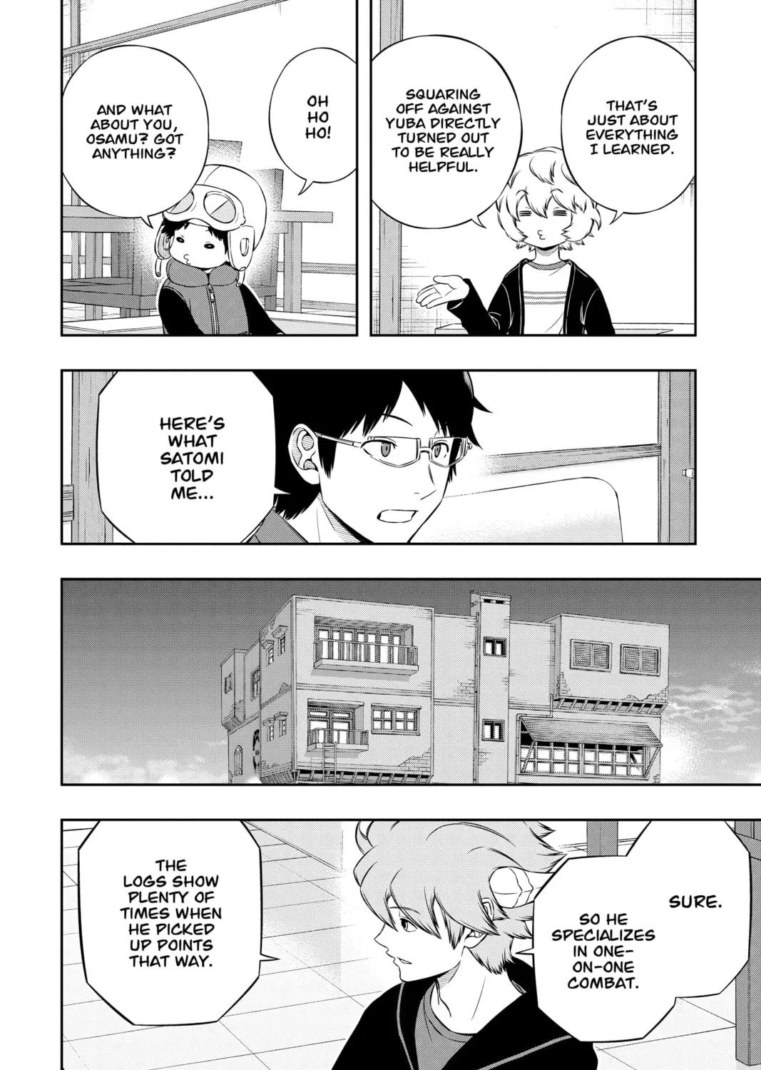 Read World Trigger chapter 182 image 14 on Lezhin