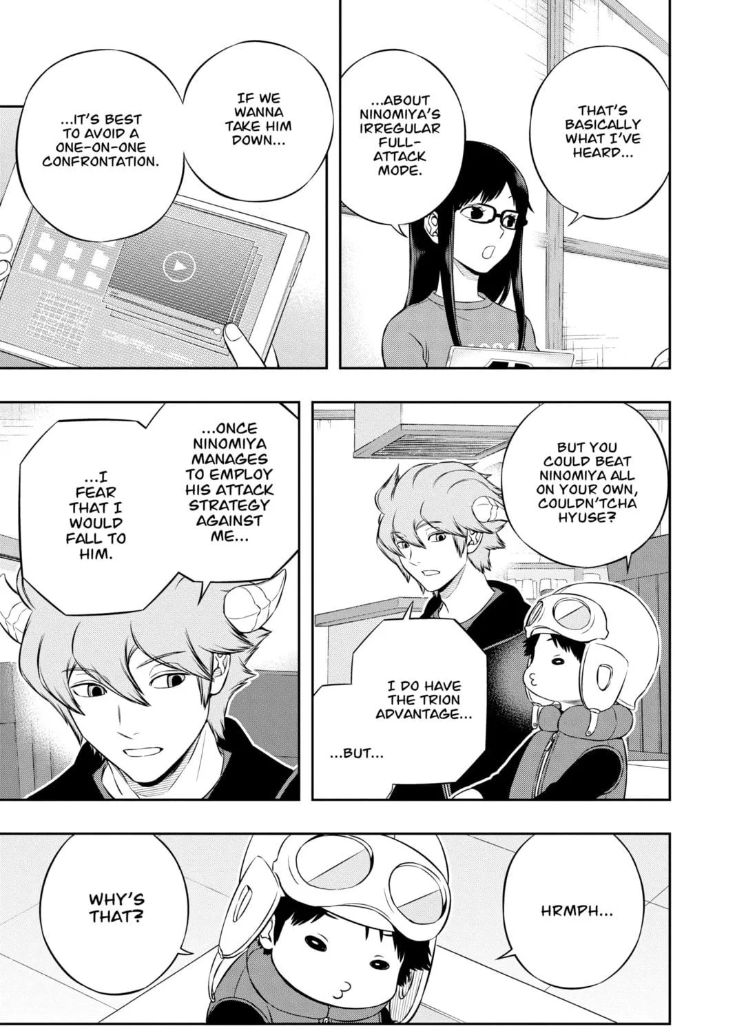 Read World Trigger chapter 182 image 16 on Lezhin