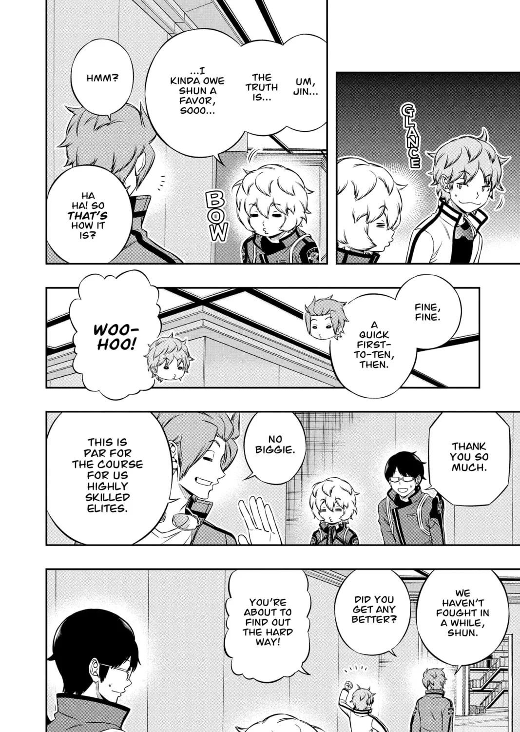 Read World Trigger chapter 182 image 2 on Lezhin