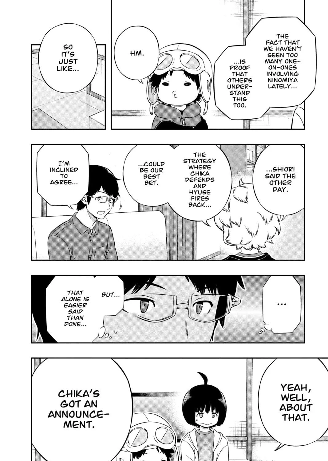 Read World Trigger chapter 182 image 22 on Lezhin