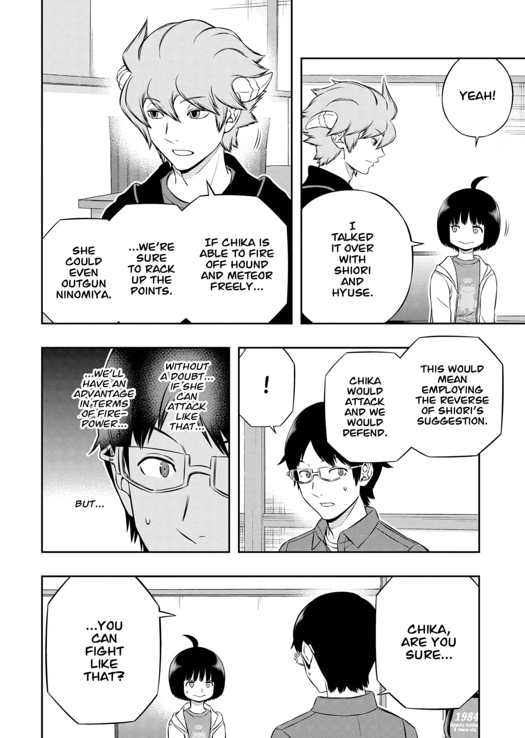 Read World Trigger chapter 182 image 26 on Lezhin