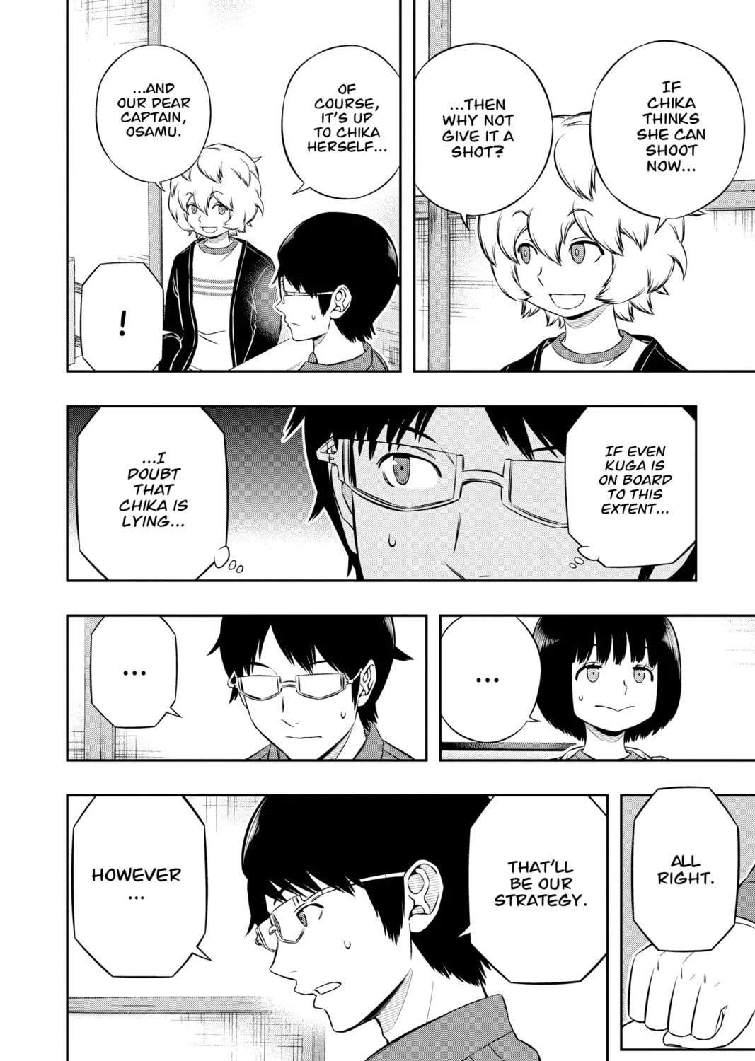 Read World Trigger chapter 182 image 30 on Lezhin