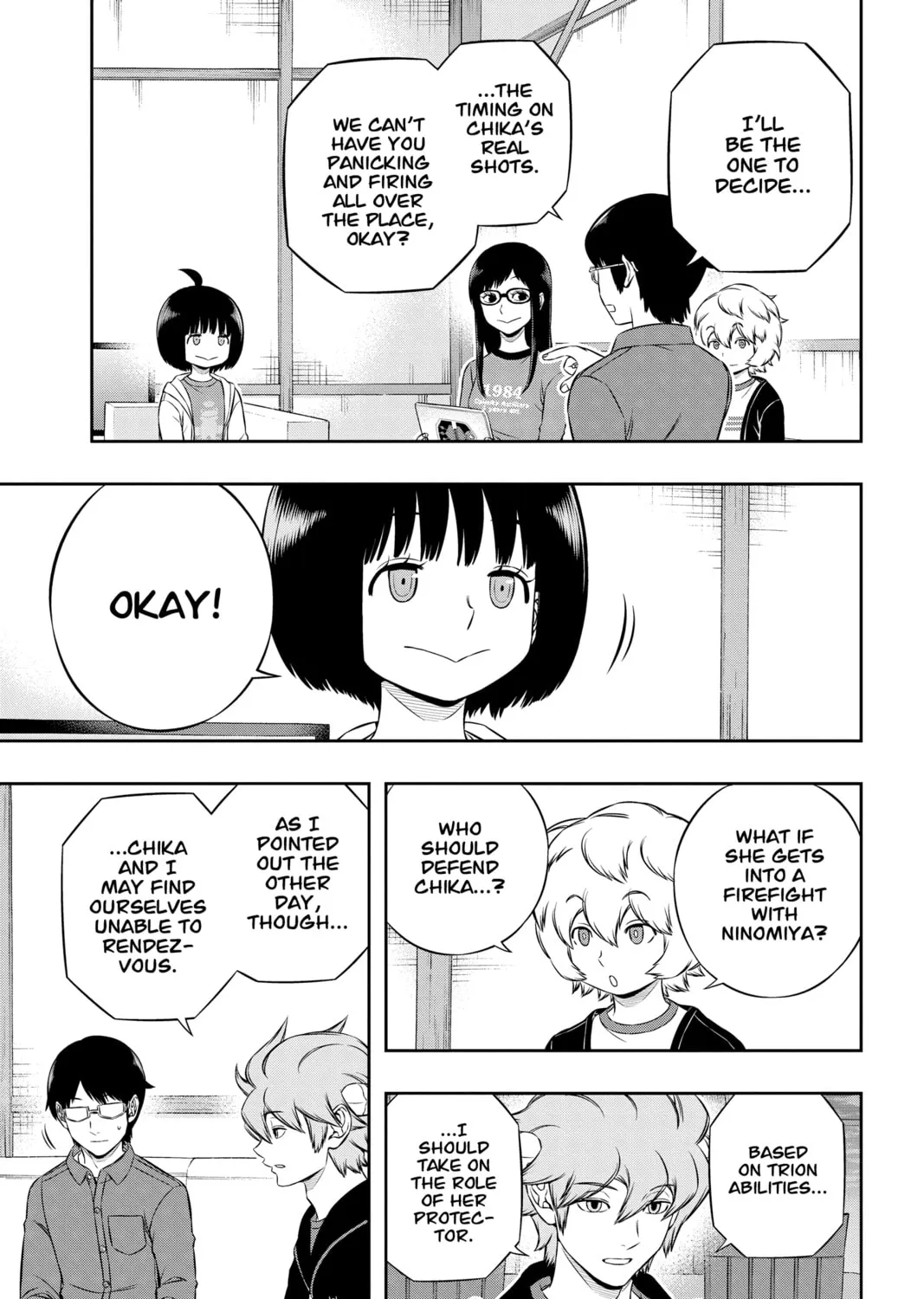 Read World Trigger chapter 182 image 32 on Lezhin