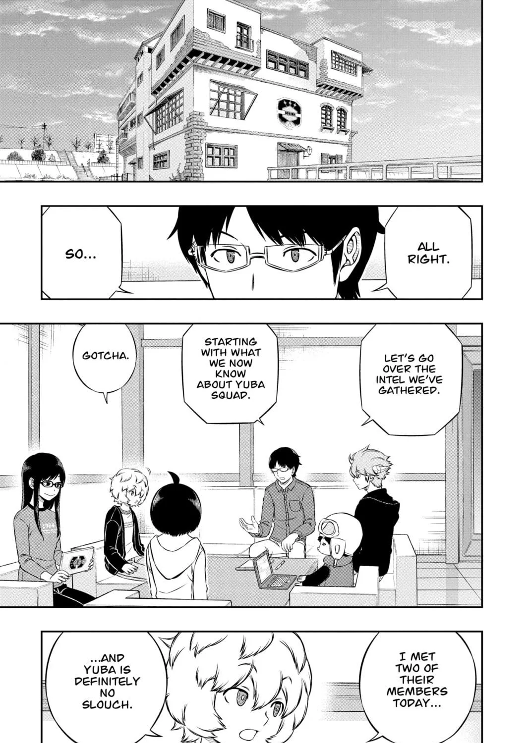 Read World Trigger chapter 182 image 4 on Lezhin