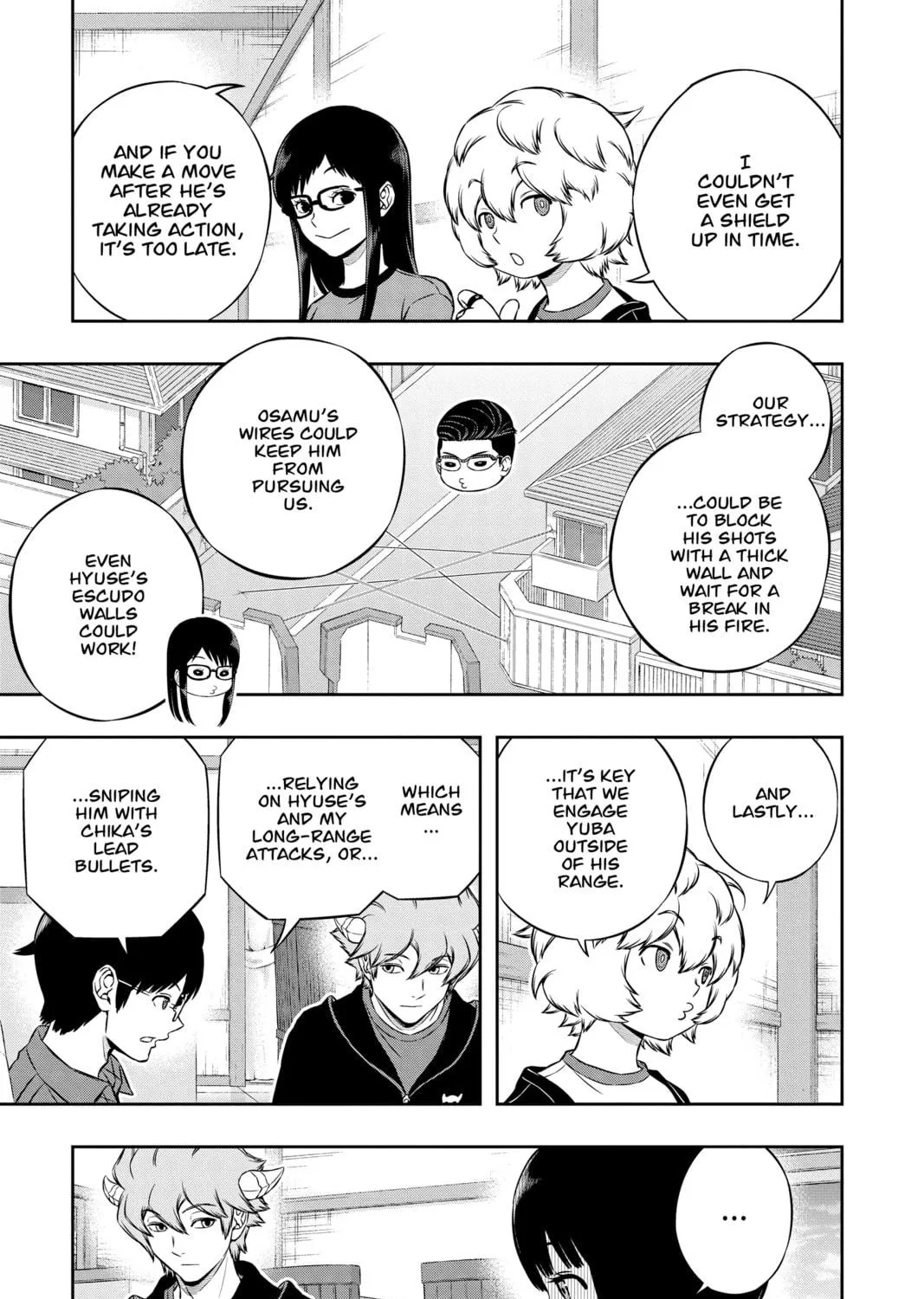 Read World Trigger chapter 182 image 8 on Lezhin