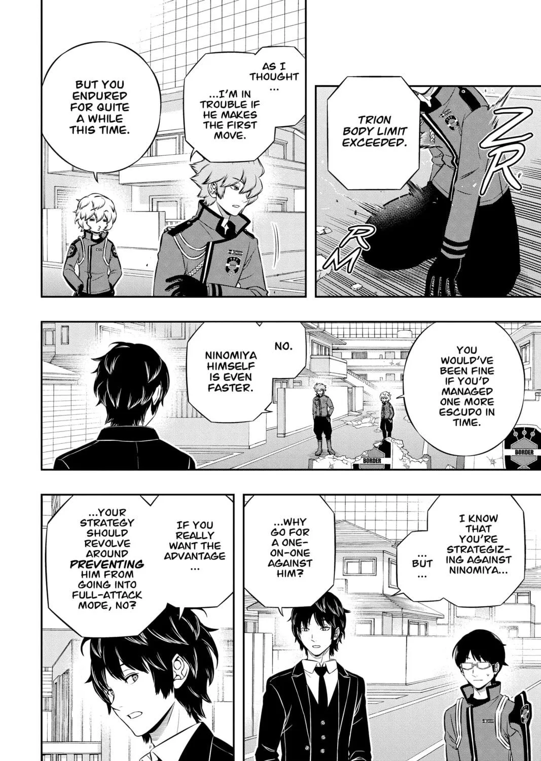 Read World Trigger chapter 183 image 10 on Lezhin