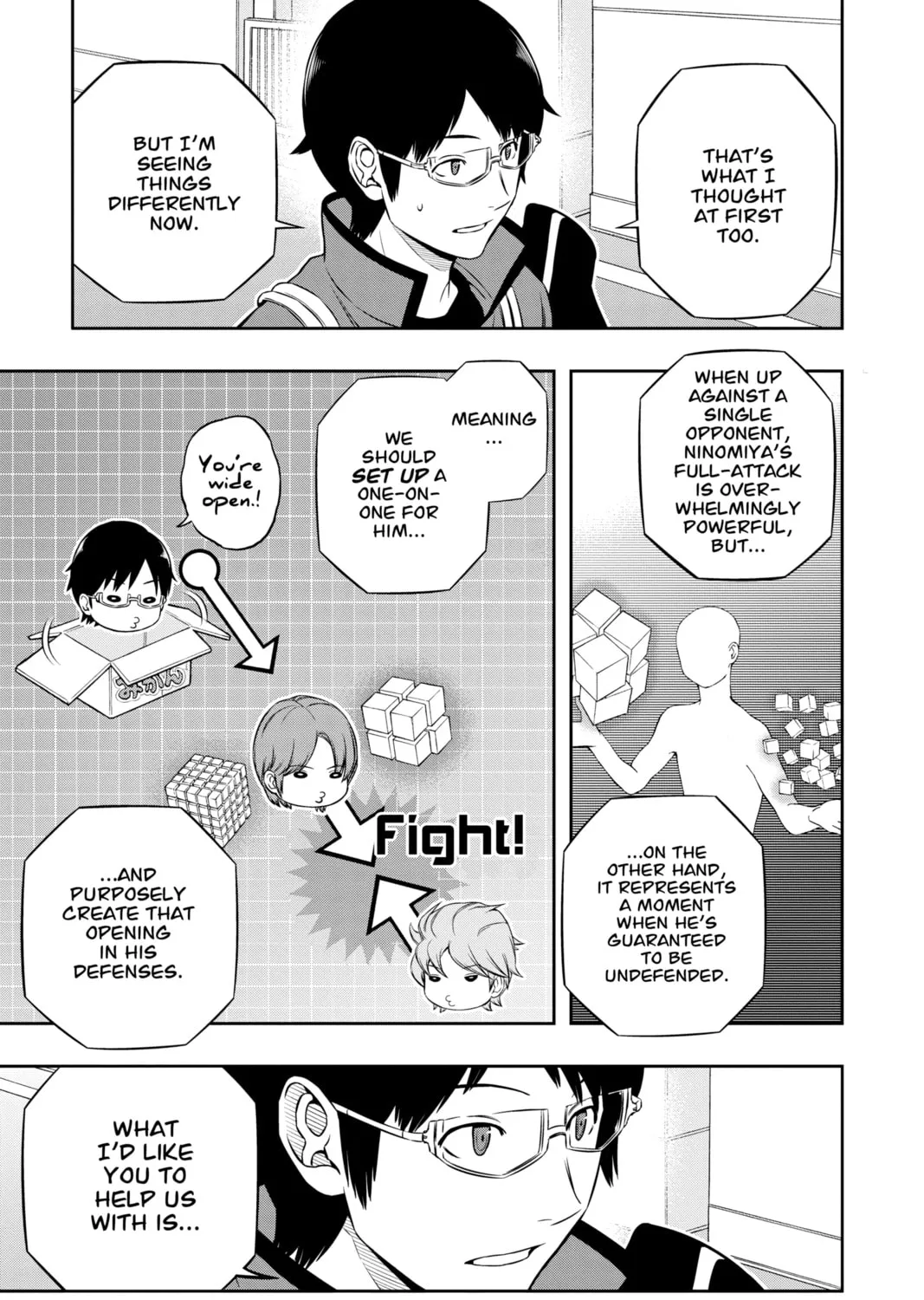Read World Trigger chapter 183 image 12 on Lezhin