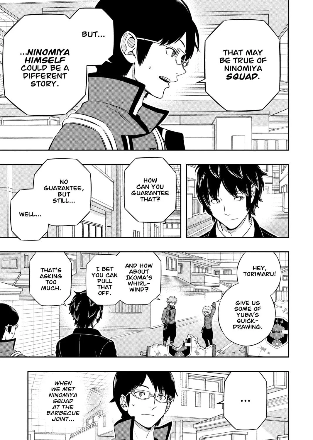 Read World Trigger chapter 183 image 16 on Lezhin