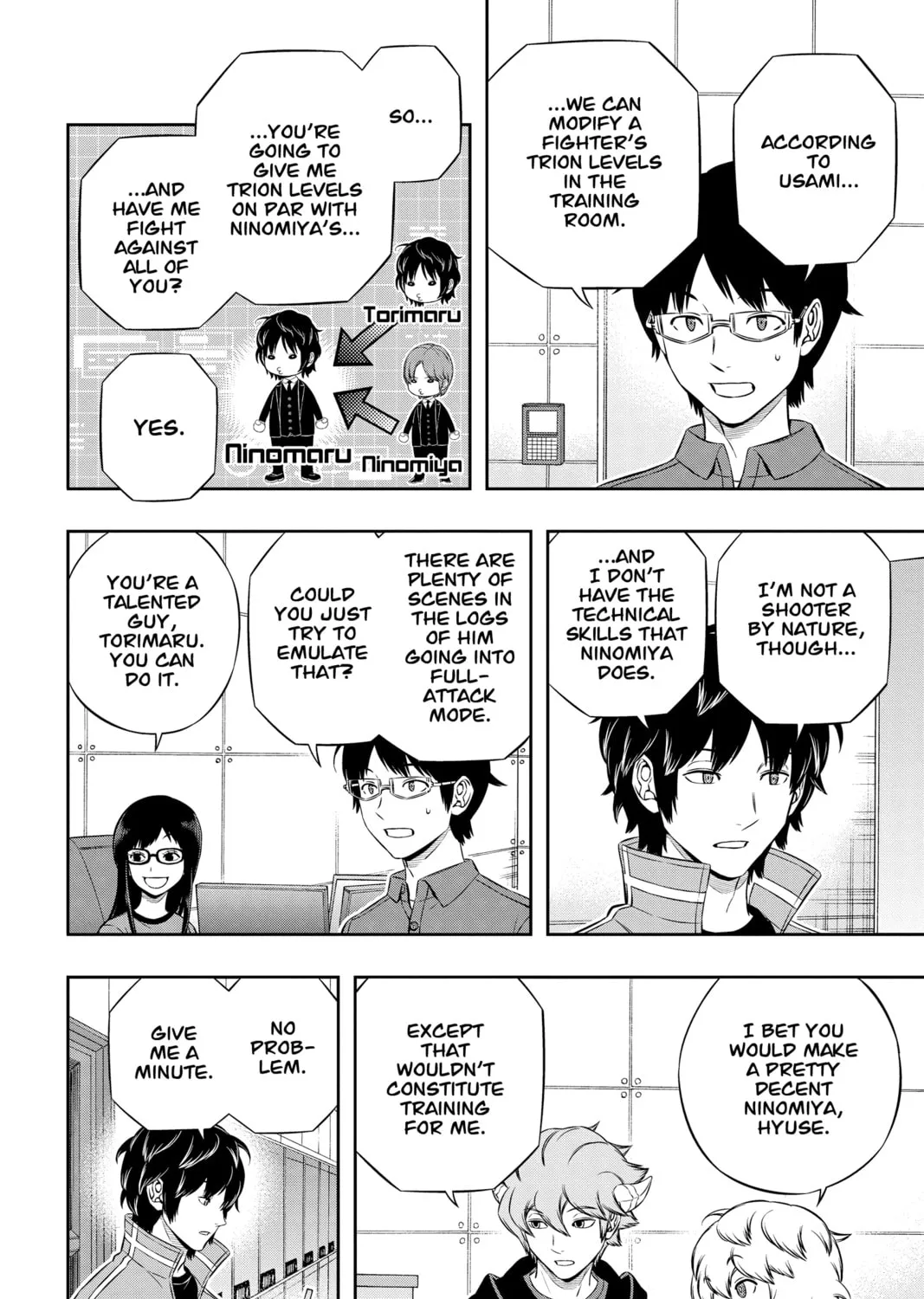 Read World Trigger chapter 183 image 2 on Lezhin