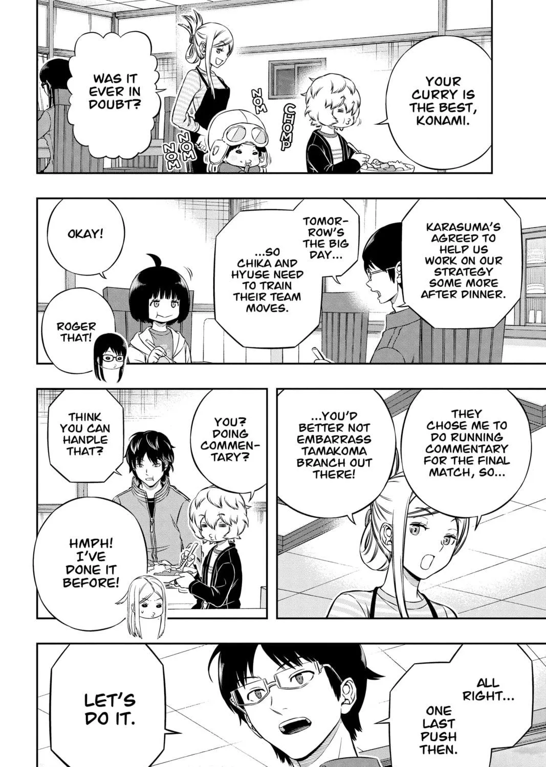 Read World Trigger chapter 183 image 22 on Lezhin
