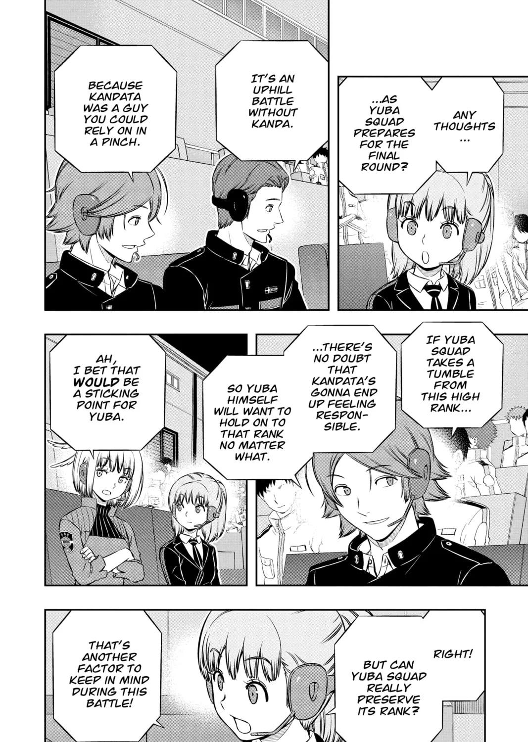 Read World Trigger chapter 184 image 14 on Lezhin