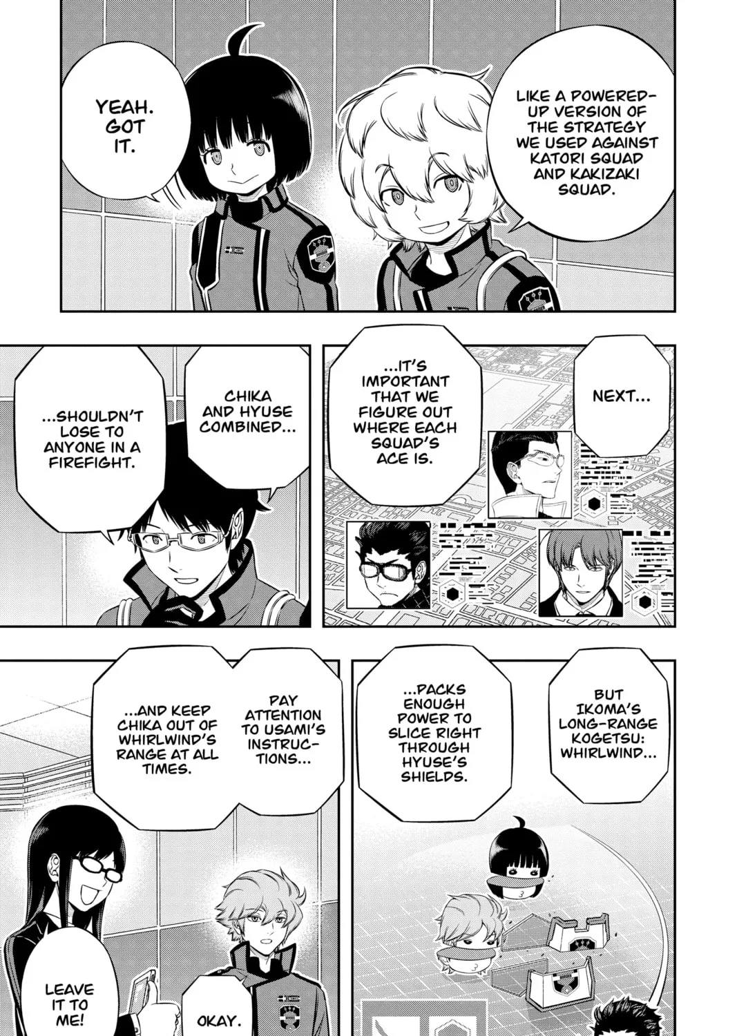 Read World Trigger chapter 184 image 20 on Lezhin