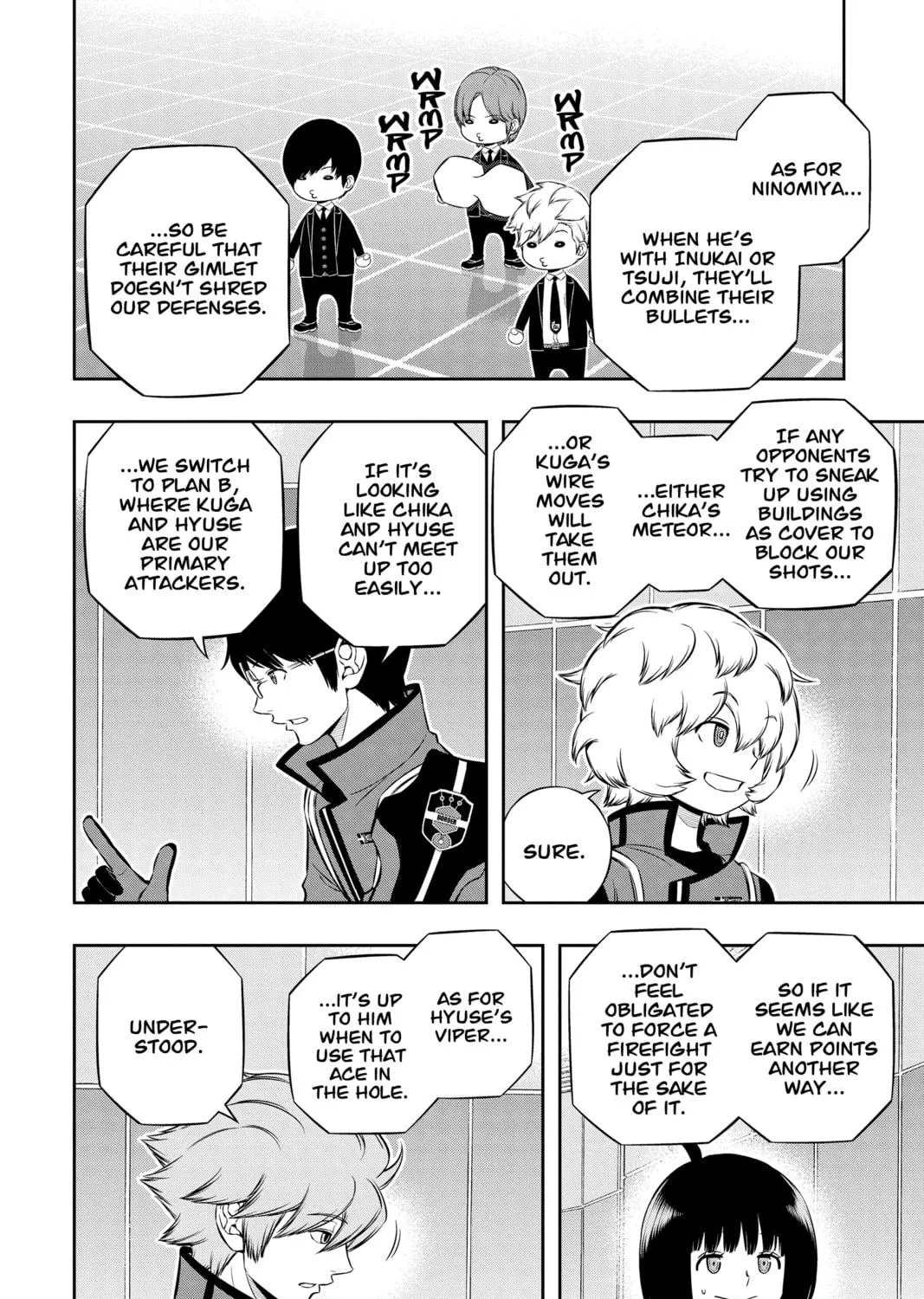 Read World Trigger chapter 184 image 22 on Lezhin