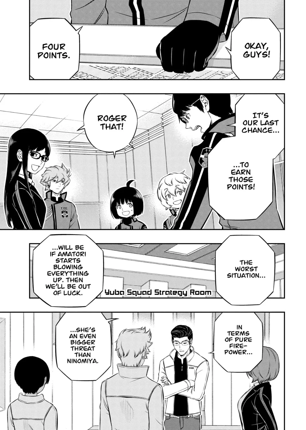 Read World Trigger chapter 184 image 24 on Lezhin