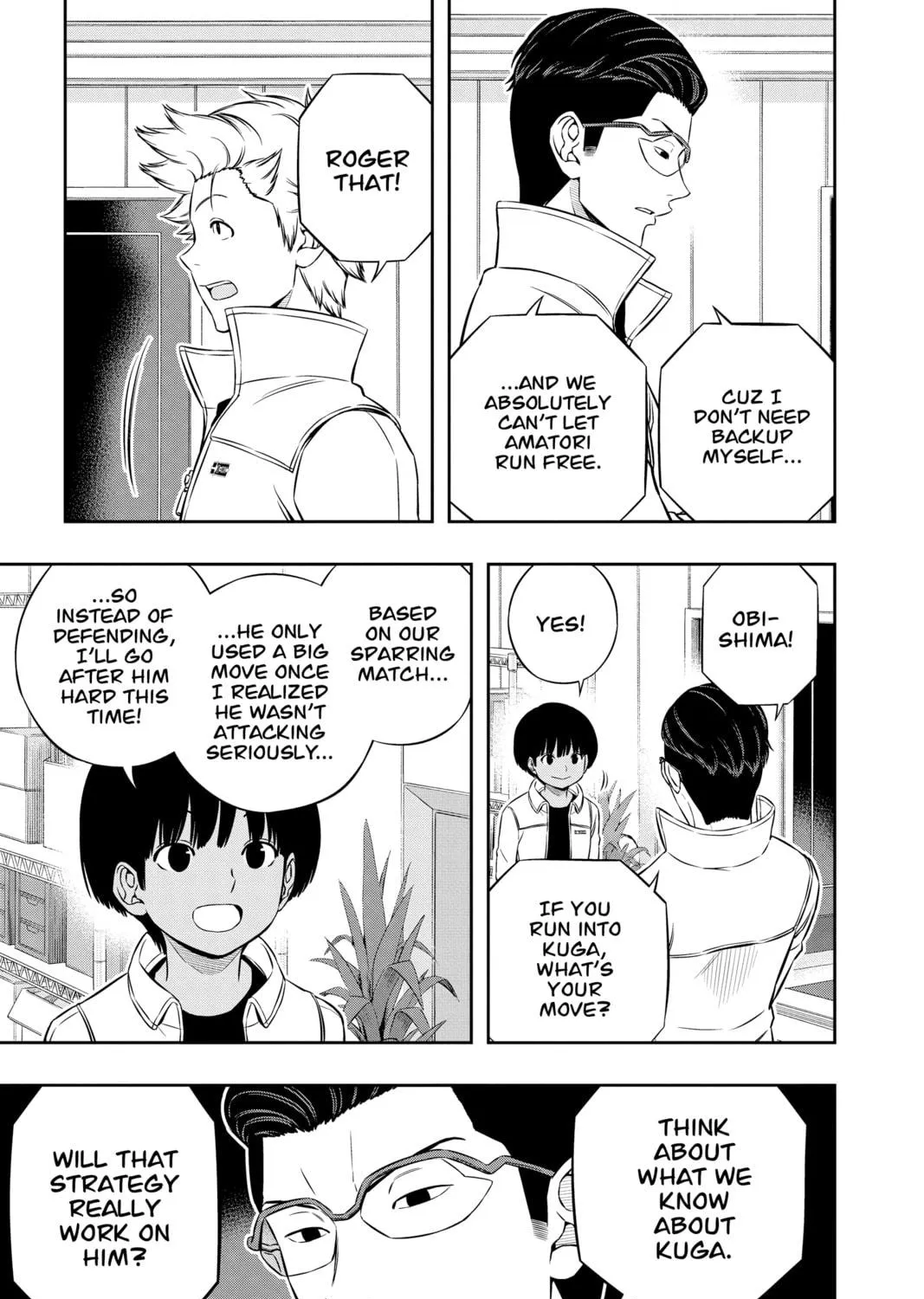 Read World Trigger chapter 184 image 28 on Lezhin