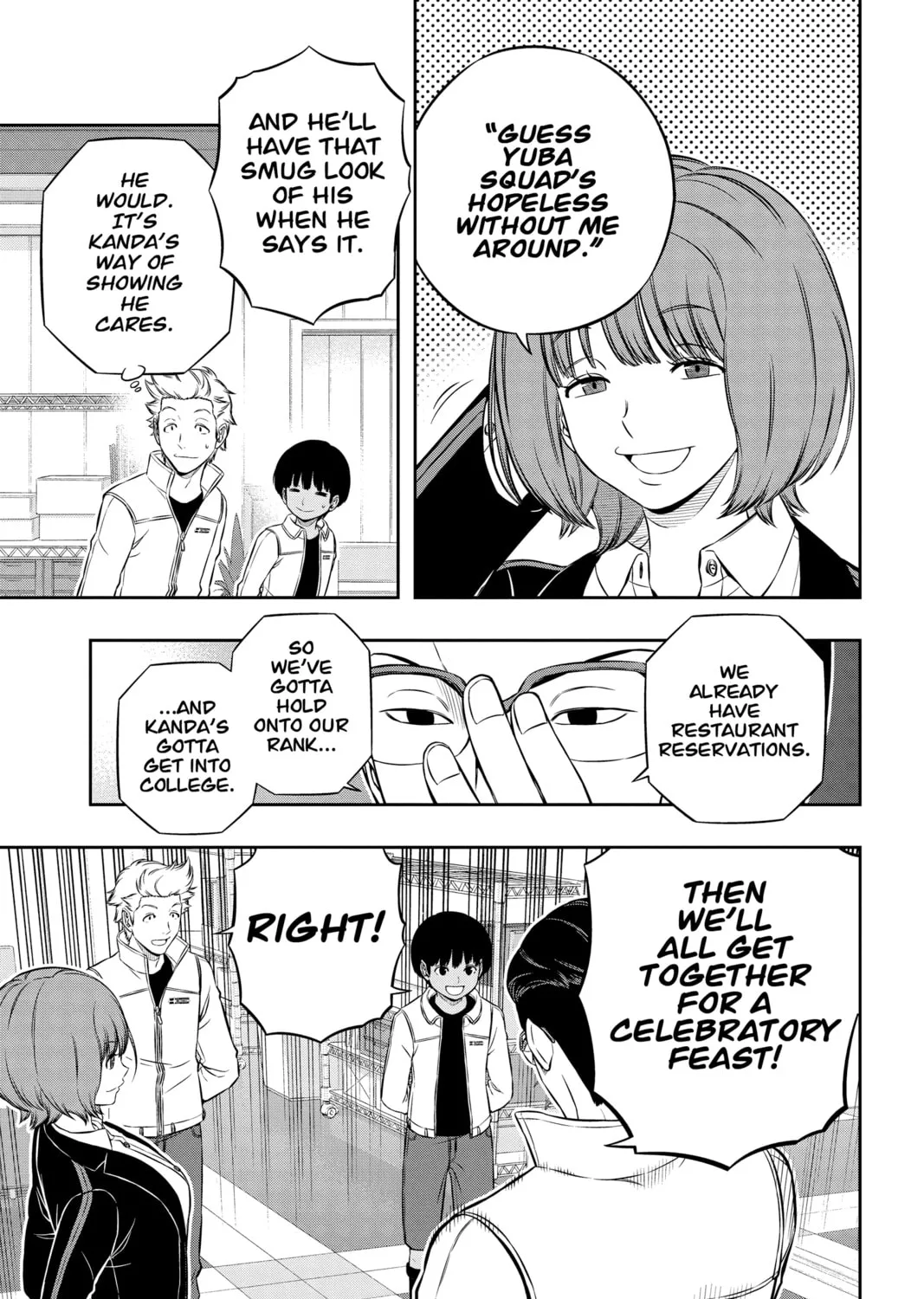 Read World Trigger chapter 184 image 32 on Lezhin