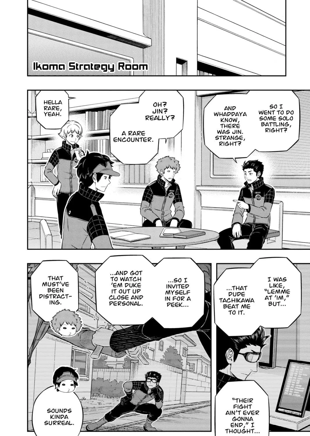 Read World Trigger chapter 184 image 34 on Lezhin