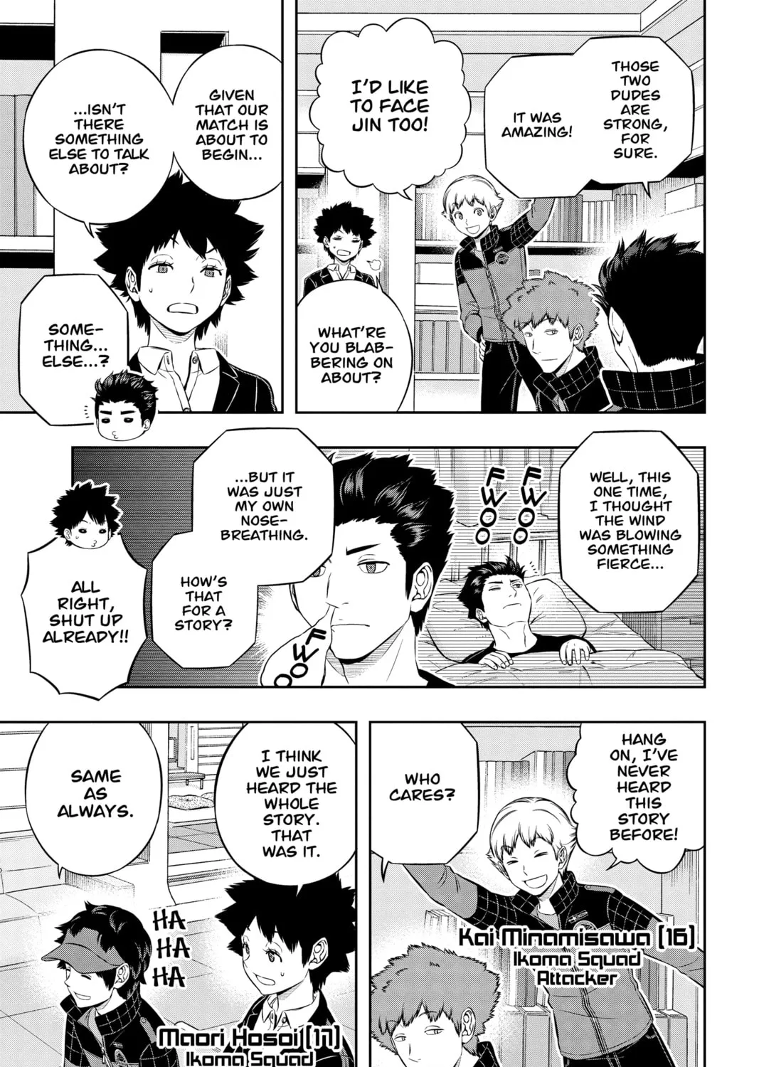 Read World Trigger chapter 184 image 36 on Lezhin