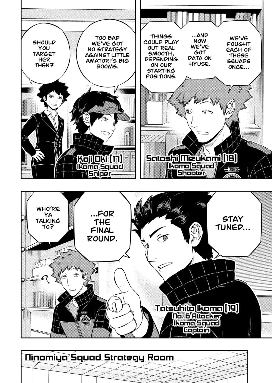 Read World Trigger chapter 184 image 38 on Lezhin