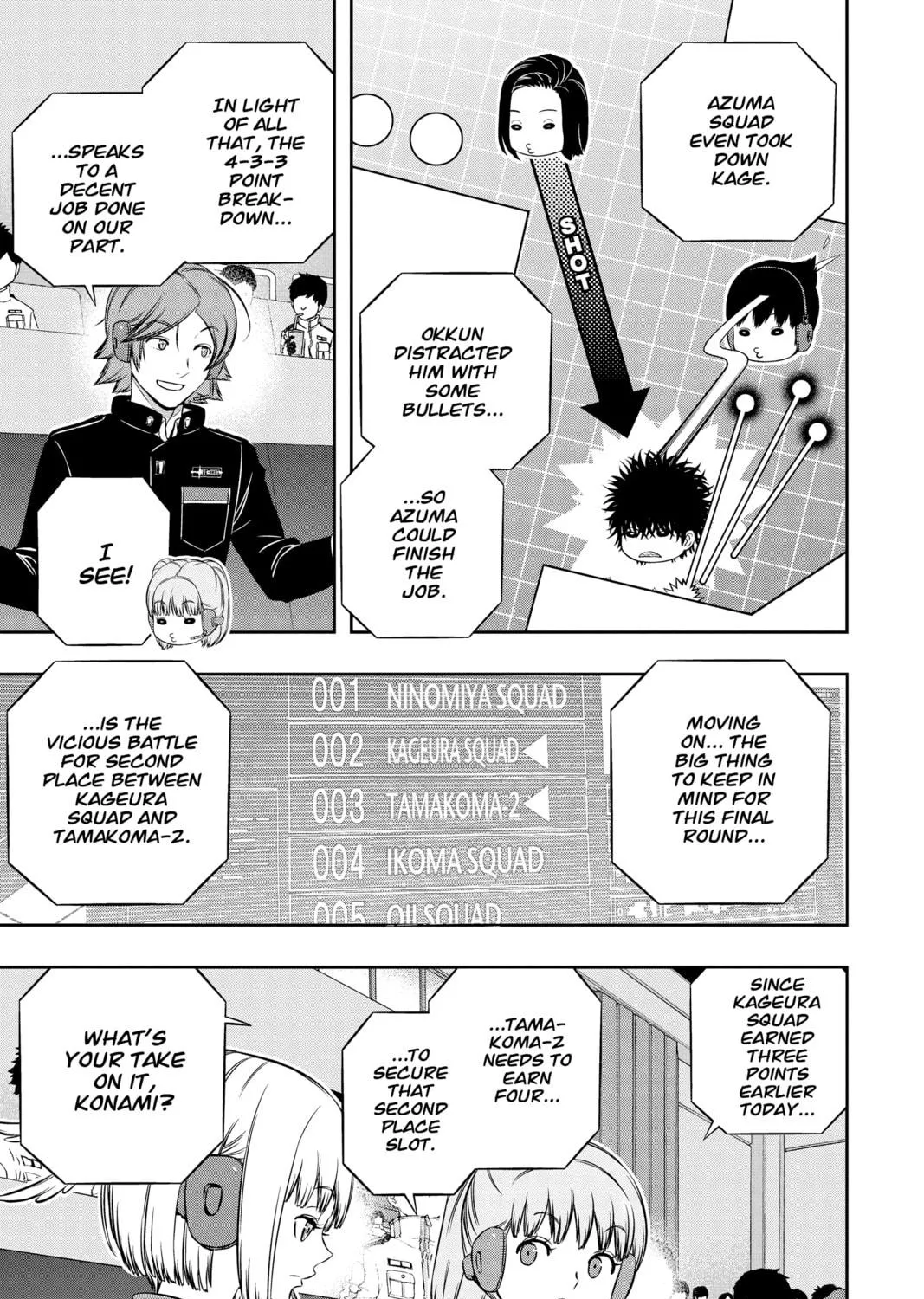 Read World Trigger chapter 184 image 4 on Lezhin