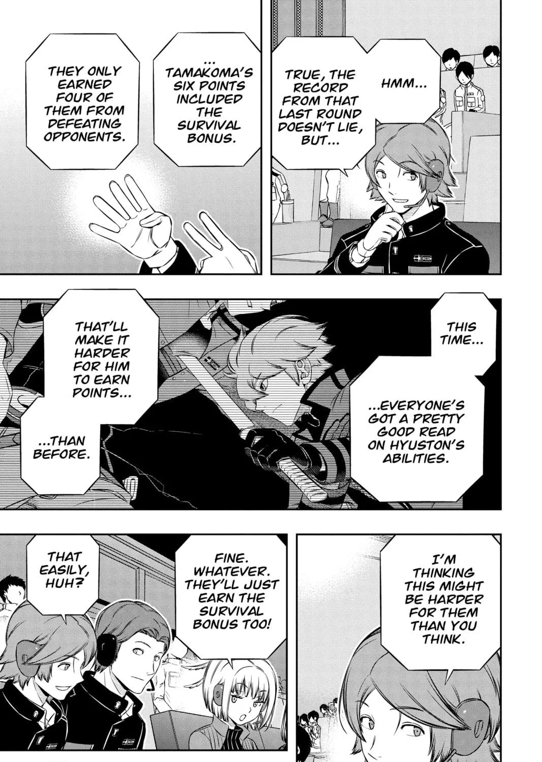 Read World Trigger chapter 184 image 8 on Lezhin