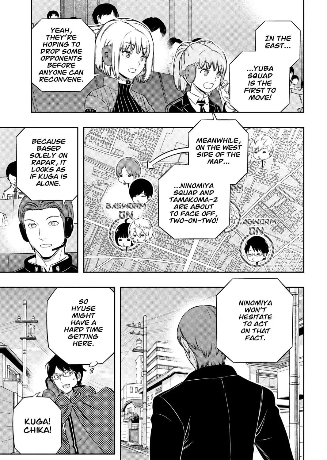 Read World Trigger chapter 185 image 10 on Lezhin