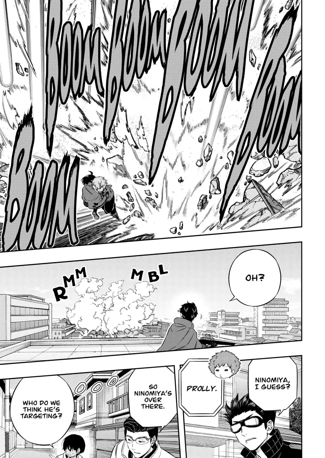 Read World Trigger chapter 185 image 14 on Lezhin