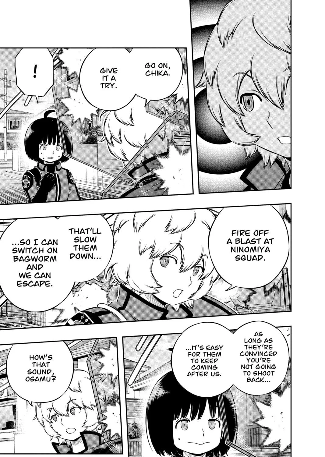 Read World Trigger chapter 185 image 22 on Lezhin