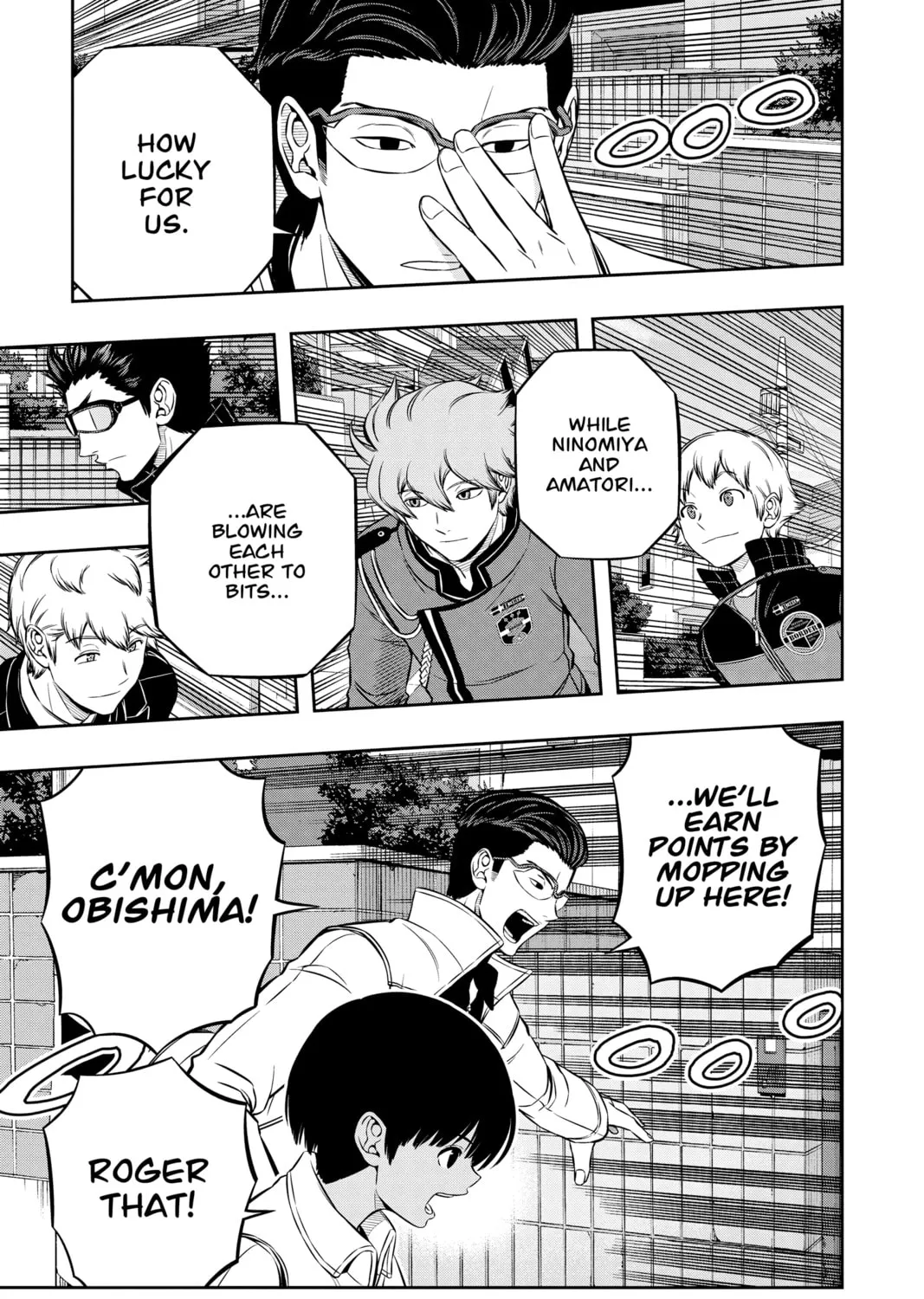 Read World Trigger chapter 185 image 30 on Lezhin