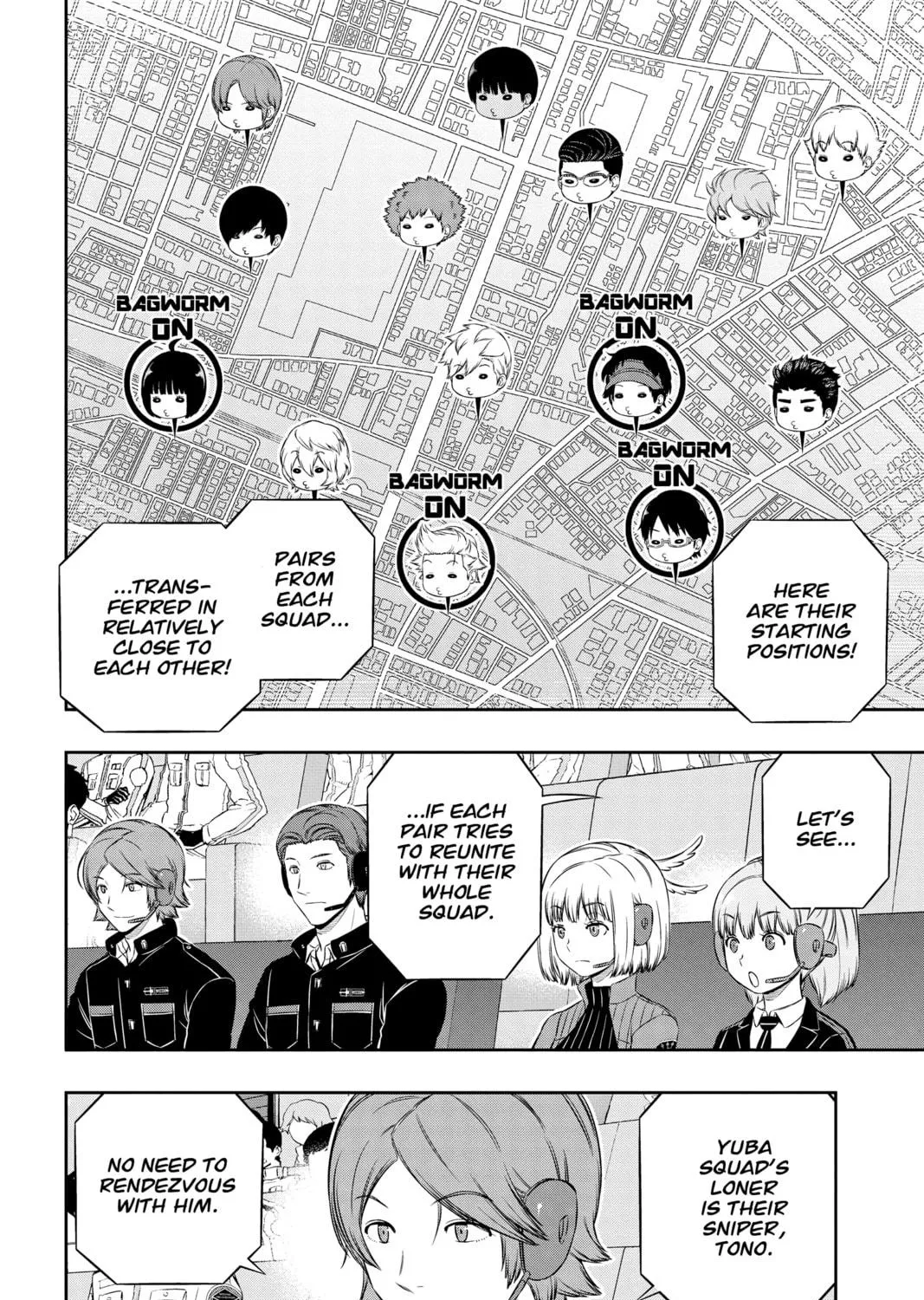 Read World Trigger chapter 185 image 4 on Lezhin