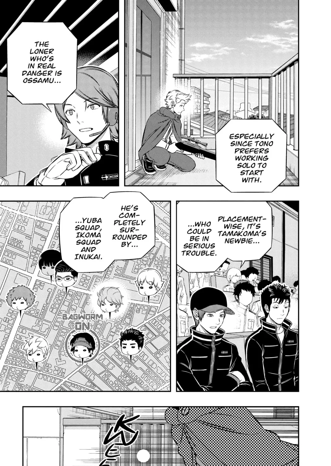 Read World Trigger chapter 185 image 6 on Lezhin